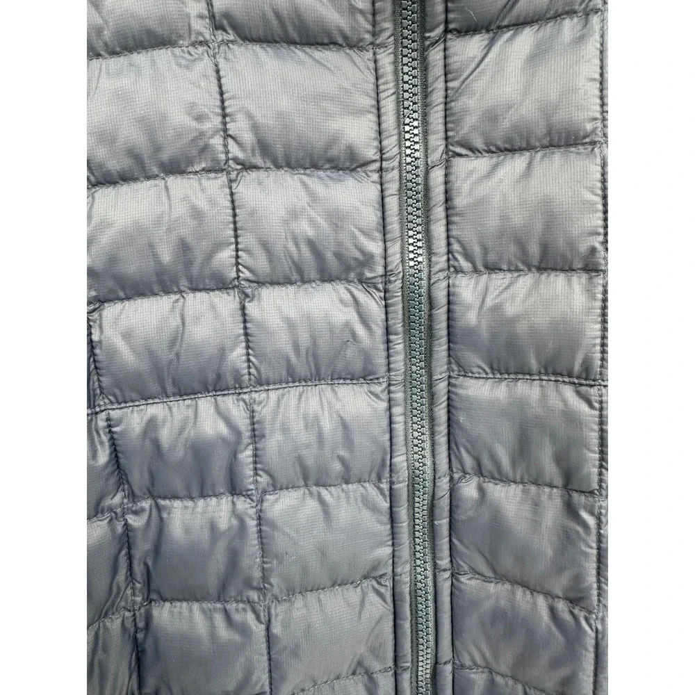 The North Face Thermoball Eco Puffer Jacket Mens XS Navy Blue Full Zip Quilted